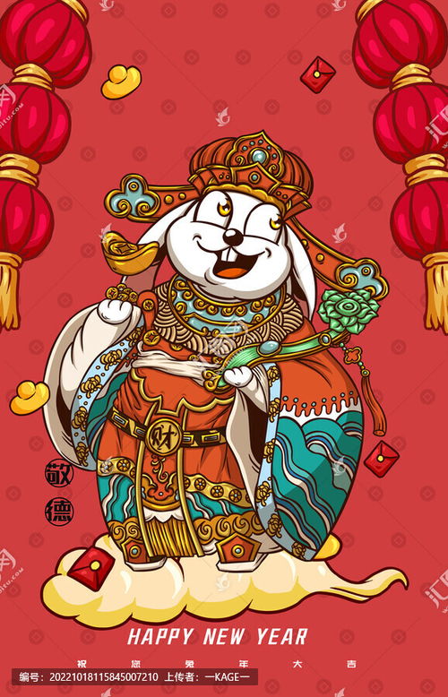 财神兔与国潮新风尚 神兔网络在汇图网的创意之旅